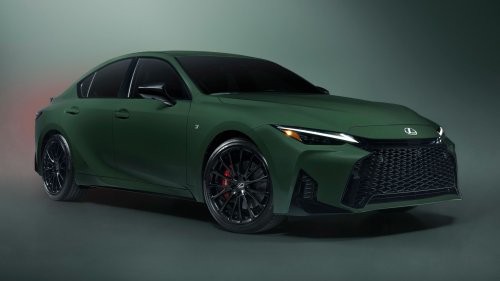 Lexus Still Sells A Naturally Aspirated V6 Sports Sedan, And Only 350 Get This Green One