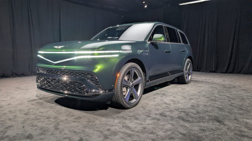 Genesis Could Give The GV90 A Gas Engine To Do What Cadillac’s EV Won’t