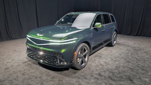 Genesis Could Give The GV90 A Gas Engine To Do What Cadillac’s EV Won’t