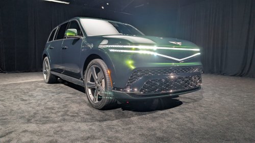 Genesis Could Give The GV90 A Gas Engine To Do What Cadillac’s EV Won’t