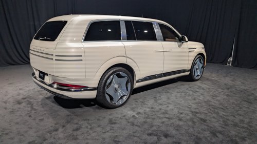 Genesis Could Give The GV90 A Gas Engine To Do What Cadillac’s EV Won’t