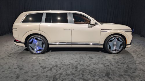 Genesis Could Give The GV90 A Gas Engine To Do What Cadillac’s EV Won’t