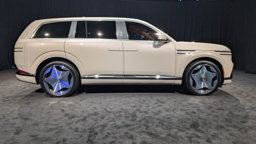 Genesis Could Give The GV90 A Gas Engine To Do What Cadillac’s EV Won’t