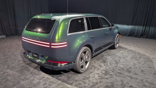 Genesis Could Give The GV90 A Gas Engine To Do What Cadillac’s EV Won’t