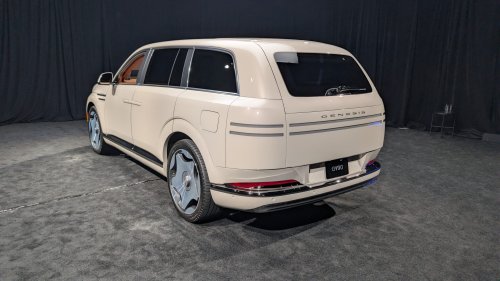Genesis Could Give The GV90 A Gas Engine To Do What Cadillac’s EV Won’t