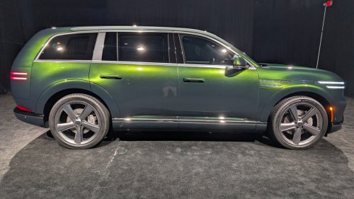 Genesis Could Give The GV90 A Gas Engine To Do What Cadillac’s EV Won’t