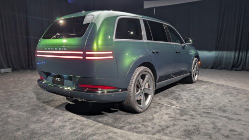 Genesis Could Give The GV90 A Gas Engine To Do What Cadillac’s EV Won’t