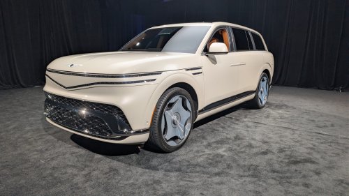 Genesis Could Give The GV90 A Gas Engine To Do What Cadillac’s EV Won’t