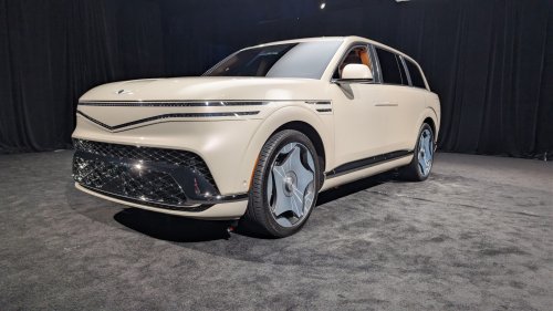 Genesis Could Give The GV90 A Gas Engine To Do What Cadillac’s EV Won’t