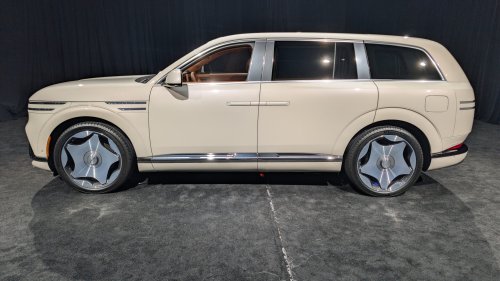 Genesis Could Give The GV90 A Gas Engine To Do What Cadillac’s EV Won’t