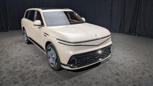 Genesis Could Give The GV90 A Gas Engine To Do What Cadillac’s EV Won’t