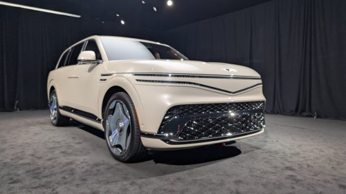 Genesis Could Give The GV90 A Gas Engine To Do What Cadillac’s EV Won’t
