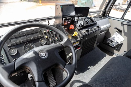 This Ex-Army Truck Has A Miele Oven And A Better Bathroom Than Your Apartment