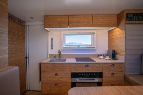 This Ex-Army Truck Has A Miele Oven And A Better Bathroom Than Your Apartment