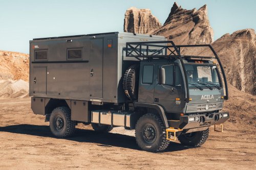 This Ex-Army Truck Has A Miele Oven And A Better Bathroom Than Your Apartment