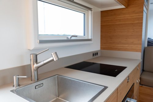 This Ex-Army Truck Has A Miele Oven And A Better Bathroom Than Your Apartment