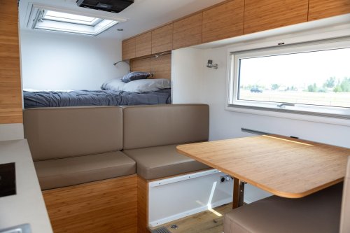 This Ex-Army Truck Has A Miele Oven And A Better Bathroom Than Your Apartment