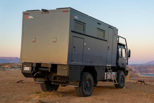 This Ex-Army Truck Has A Miele Oven And A Better Bathroom Than Your Apartment