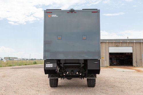 This Ex-Army Truck Has A Miele Oven And A Better Bathroom Than Your Apartment