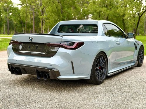 This BMW M4 Pickup Sold For More Than A Brand New M4 Competition