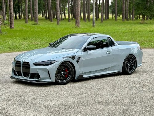 This BMW M4 Pickup Sold For More Than A Brand New M4 Competition
