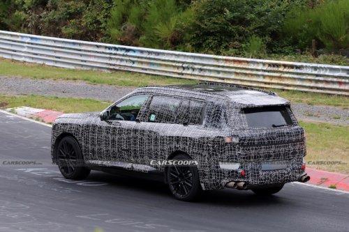 BMW’s Next X7 Is Testing With A Badge That Doesn’t Exist Yet And A V8 That Does