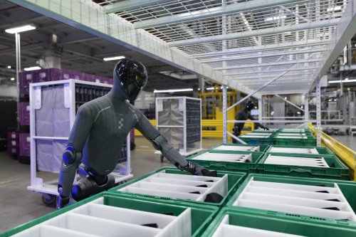 Walking, Talking Factory Robots Are Here, But Humans Are Still Faster. For Now