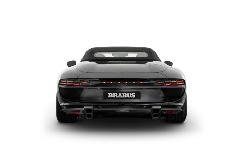 Brabus’s $1.2M Bodo Cabriolet Uses Its Rear Spoiler As An Air Brake At 87 MPH
