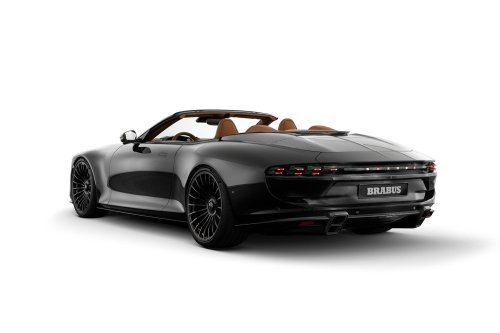 Brabus’s $1.2M Bodo Cabriolet Uses Its Rear Spoiler As An Air Brake At 87 MPH