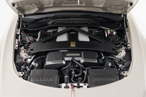 Brabus’s $1.2M Bodo Cabriolet Uses Its Rear Spoiler As An Air Brake At 87 MPH