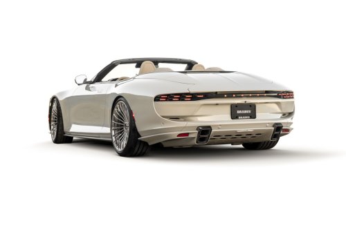 Brabus’s $1.2M Bodo Cabriolet Uses Its Rear Spoiler As An Air Brake At 87 MPH