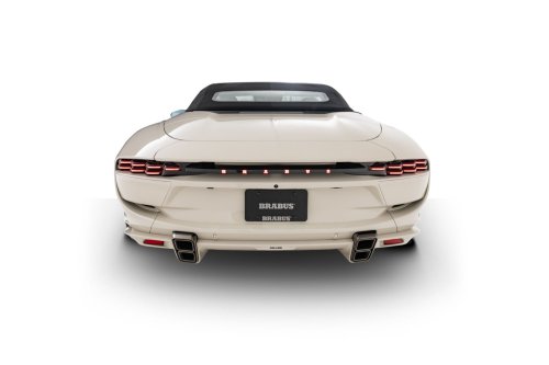 Brabus, Brabus’s $1.2M Bodo Cabriolet Uses Its Rear Spoiler As An Air Brake At 87 MPH