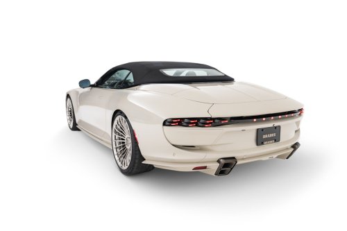Brabus’s $1.2M Bodo Cabriolet Uses Its Rear Spoiler As An Air Brake At 87 MPH