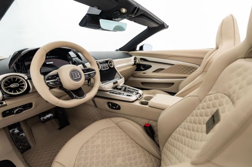 Brabus’s $1.2M Bodo Cabriolet Uses Its Rear Spoiler As An Air Brake At 87 MPH