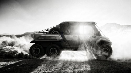 Can-Am’s Six-Wheeled Defender Concept Is Wonderfully Wild