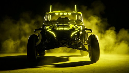 Can-Am’s Six-Wheeled Defender Concept Is Wonderfully Wild