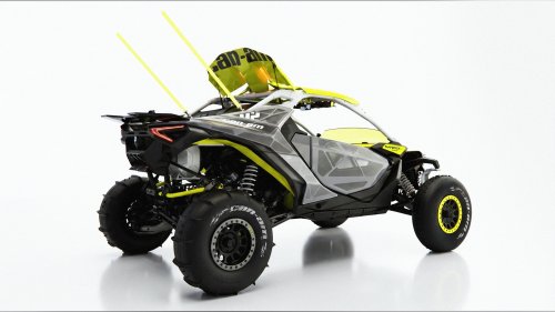 Can-Am’s Six-Wheeled Defender Concept Is Wonderfully Wild