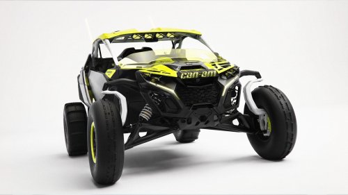 Can-Am’s Six-Wheeled Defender Concept Is Wonderfully Wild