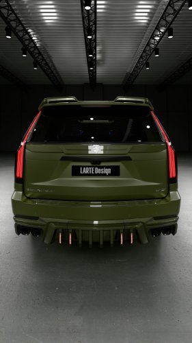Nobody Needed A Matte Green Carbon Escalade-V, But Here’s One Anyway