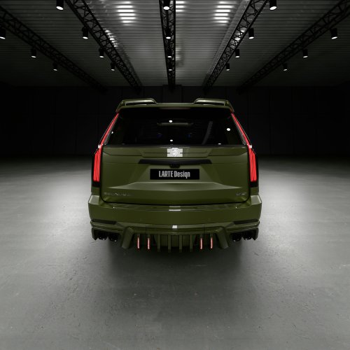 Nobody Needed A Matte Green Carbon Escalade-V, But Here’s One Anyway
