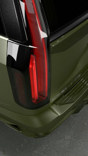 Nobody Needed A Matte Green Carbon Escalade-V, But Here’s One Anyway