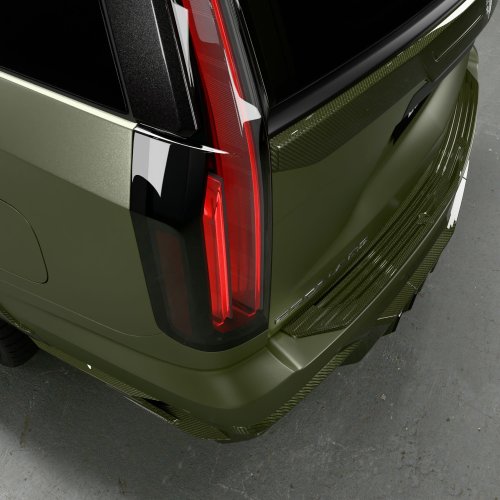 Nobody Needed A Matte Green Carbon Escalade-V, But Here’s One Anyway