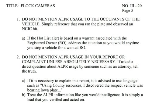 Cops Are Being Told To Hide License Plate Readers From Drivers And Reports