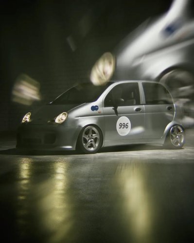 The Cheap Daewoo Sold As A Pontiac Looks Oddly Convincing With Porsche 996 Lights