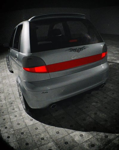 The Cheap Daewoo Sold As A Pontiac Looks Oddly Convincing With Porsche 996 Lights
