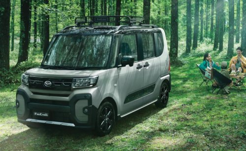 Daihatsu Turns Its Practical Kei Wagon Into A Sporty-Looking Daily Tool