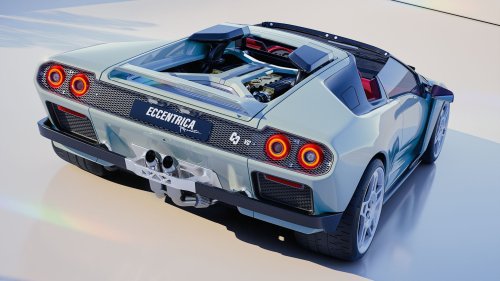 Wild Roofless Diablo Restomod Has A Gated Manual, Even If Its Renders Can’t Count Its Own Gears