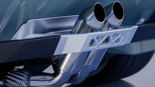 Wild Roofless Diablo Restomod Has A Gated Manual, Even If Its Renders Can’t Count Its Own Gears