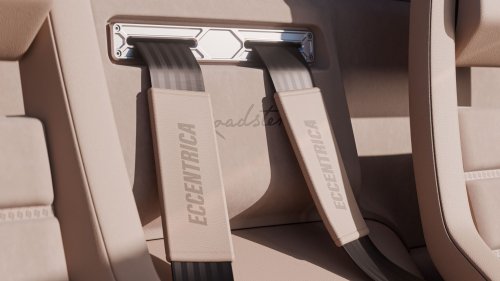 Wild Roofless Diablo Restomod Has A Gated Manual, Even If Its Renders Can’t Count Its Own Gears