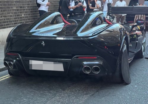 Cops Seize $5 Million Ferrari Monza Among 90 Cars In Massive London Crackdown